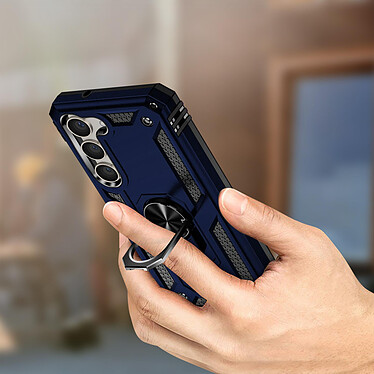 Avis Avizar Coque pour Samsung Galaxy S23 Rigide Bague Support  Bleu nuit