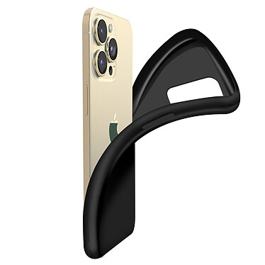 Acheter Avizar Coque Apple iPhone 13 Pro Résistante Silicone Gel Flexible Fine Légère Noir