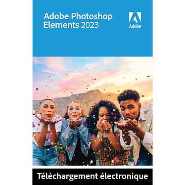 Adobe Photoshop Elements 2023 - Licence perpétuelle - 2 PC - A télécharger