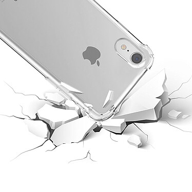 Acheter Evetane Coque iPhone Xr anti-choc souple angles renforcés transparente Motif transparente Motif