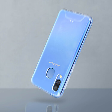 Acheter Avizar Coque Samsung Galaxy A40 Protection Cristal Bi-matière Antichocs Transparent