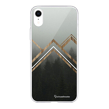 LaCoqueFrançaise Coque iPhone Xr silicone transparente Motif Trio Forêt ultra resistant