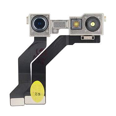 Clappio Caméra Arrière pour iPhone 13 Module Capteur Photo et Nappe intégrée