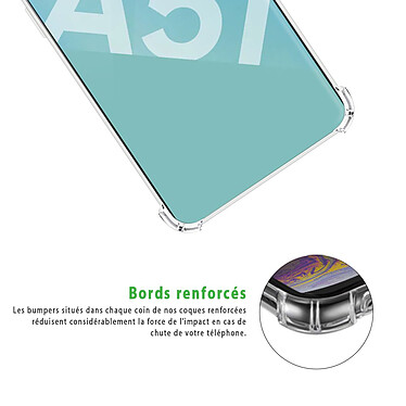 Acheter Evetane Coque Samsung Galaxy A51 anti-choc souple angles renforcés transparente Motif Plume