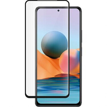 BigBen Connected Protège-écran pour Xiaomi Mi 11i / Redmi Note 10 Pro Anti-rayures 2.5D Noir transparent