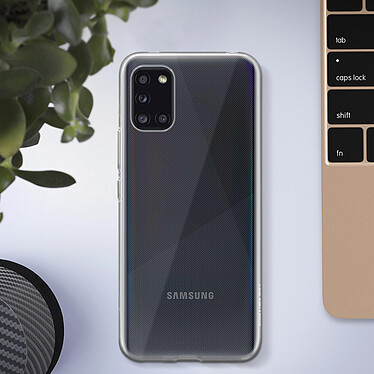 Avis Avizar Coque Samsung Galaxy A31 Silicone Gel Flexible Ultra-fine - Transparent