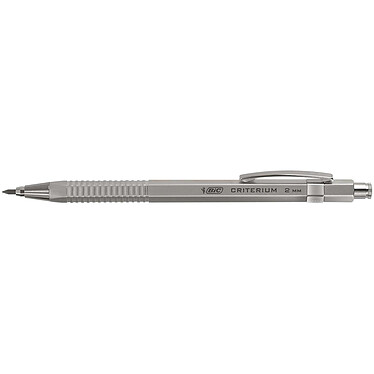BIC Porte mines rechargeable CRITERIUM Luxe Silver HB 2 mm