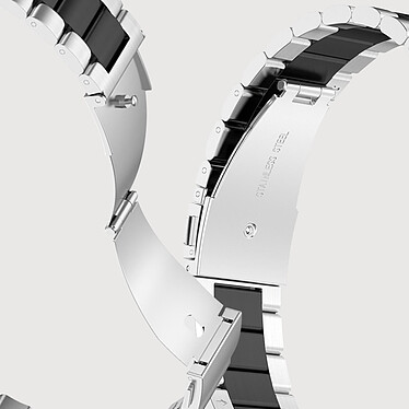 Acheter Avizar Bracelet pour Huawei Watch GT Runner / Watch GT 3 46mm Maille Noir