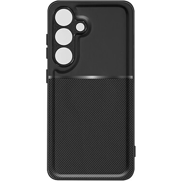 Avizar Coque pour Samsung Galaxy S24 Rigide Contour souple Antichoc Noir