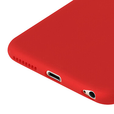 Forcell  Coque iPhone 6 , iPhone 6S Coque Soft Touch Silicone Gel Souple Rouge pas cher