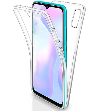 Evetane Coque Xiaomi Redmi 9T 360° intégrale Protection avant et arrière silicone transparente Motif