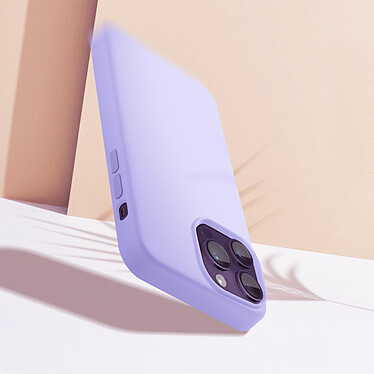 Avis Moxie Coque pour iPhone 14 Pro Max Hybride Semi-rigide Fine Légère Intérieur Doux  lilas