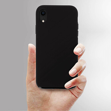 Acheter Avizar Coque Apple iPhone XR Protection Silicone + Arrière Polycarbonate - Noir