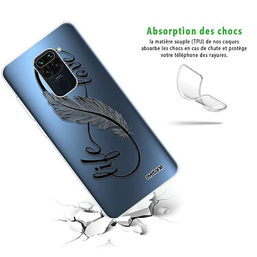 Avis Evetane Coque Xiaomi Redmi Note 9 360 intégrale transparente Motif Love Life Tendance