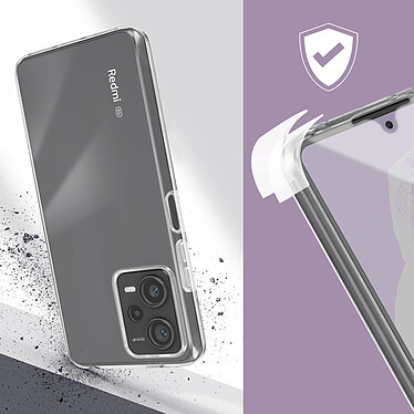 Avis Avizar Coque Intégrale pour Xiaomi Redmi Note 12 Pro Plus 5G Arrière Rigide et Avant Souple Transparent