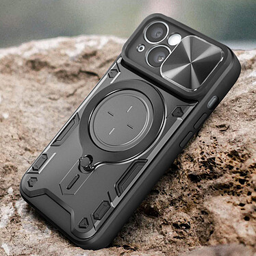 Avis Avizar Coque MagSafe pour iPhone 15 Plus Protection Caméra intégrée  Noir