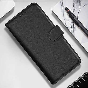Avizar Etui folio Noir Portefeuille pour Xiaomi Redmi Note 6 Pro pas cher