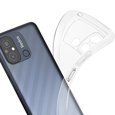 Acheter Avizar Coque pour Xiaomi Redmi 12C Souple Caméra Protégé  Transparent