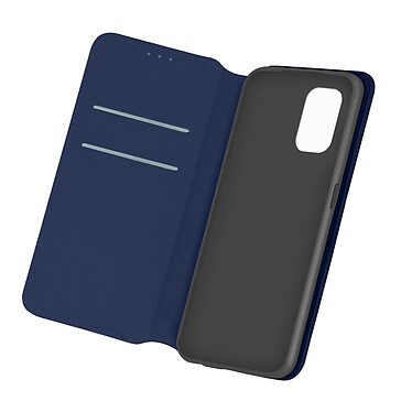 Avizar Housse Xiaomi Redmi Note 10 / Note 10s Porte-cartes Support Vidéo bleu nuit