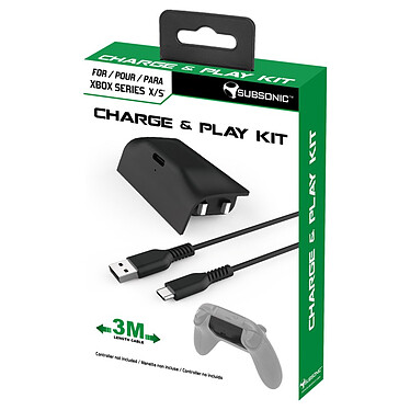 Acheter Subsonic Kit de charge Batterie et Câble USB C pour manette Xbox Series X