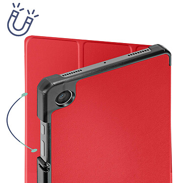 Acheter Avizar Housse pour Samsung Galaxy Tab A9 Clapet Trifold Support video / clavier Mise en Veille  Rouge