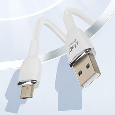 Acheter LinQ Câble USB vers Micro-USB Fast Charge 3A Synchronisation Longueur 1.2m Blanc