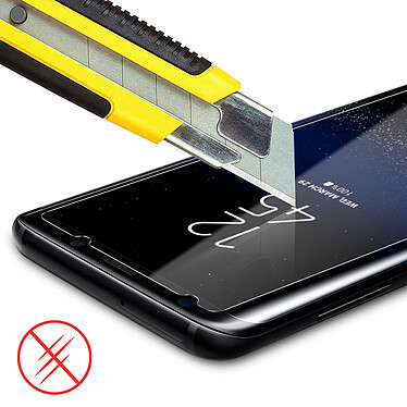 Forcell Film Ecran Verre Trempé Flexible Samsung pour Galaxy S8 Plus pas cher