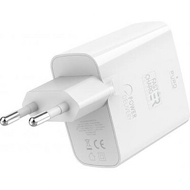 Avis PURO Chargeur Double Prise USB A + C PD 32W (12+20W) Power Delivery Blanc
