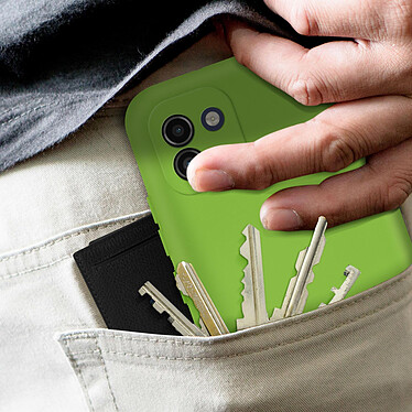 Avizar Coque pour Samsung Galaxy A03 Silicone Semi-rigide Finition Soft-touch Fine  vert pas cher