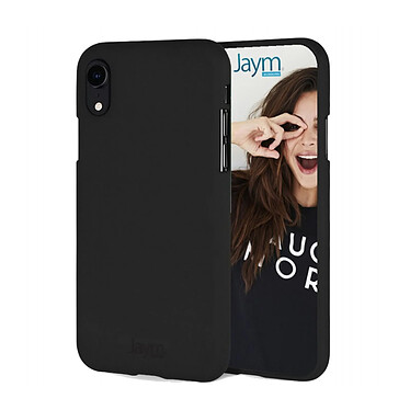 Jaym Coque pour Samsung Galaxy A21s Premium Soft Feeling Noir