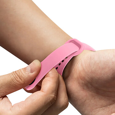 Acheter Avizar Bracelet pour Xiaomi Mi Band 5 / 6 / 7 Silicone Soft Touch Waterproof Rose