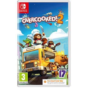 Overcooked! 2 Nintendo SWITCH (Code de téléchargement)