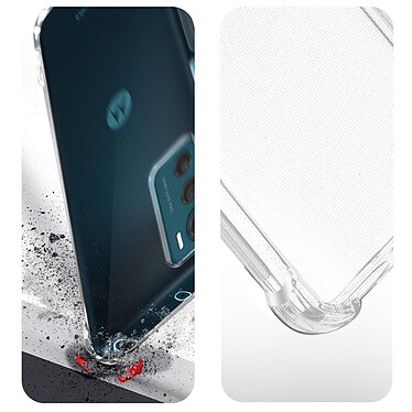 Acheter Avizar Pack Protection pour Motorola Moto G42 Coque Renforcée + Verre Trempé  Transparent