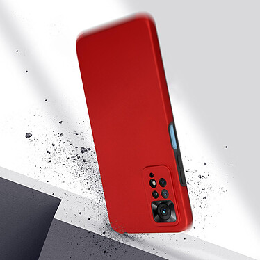 Avis Avizar Coque pour Xiaomi Redmi Note 11 Pro 5G Intégrale Arrière Rigide Transparent et Avant Souple  rouge