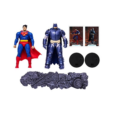 Acheter DC Comics - Pack 2 figurines Collector Multipack Superman vs. Armored Batman 18 cm