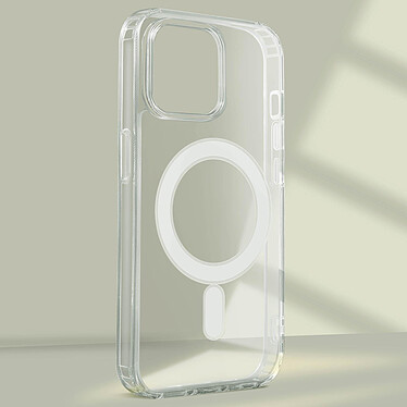 Acheter Moxie Coque MagSafe pour iPhone 15 Plus Rigide Fin et Léger Transparent
