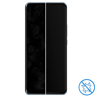 Avizar Verre Trempé Xiaomi Mi 11T et Mi 11T Pro Dureté 9H Anti-traces Incurvé Noir pas cher