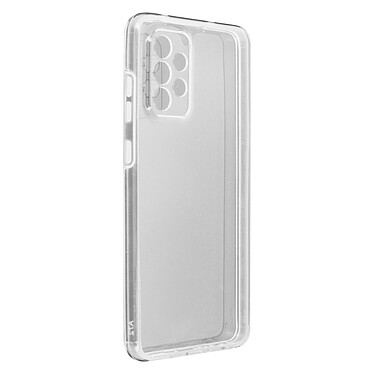 Avizar Coque Samsung Galaxy A72 Protection Arrière Rigide et Avant Souple transparent