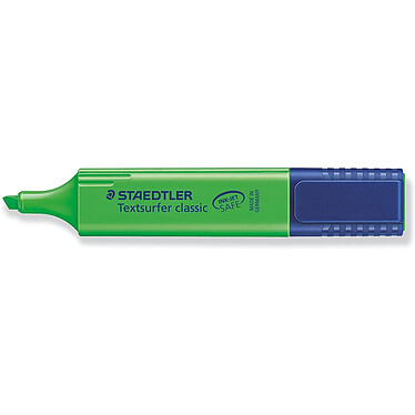 STAEDTLER Set de 4 Surligneurs Textsurfer classic résistant aux UV pointe biseautée 1 à 5 mm pas cher