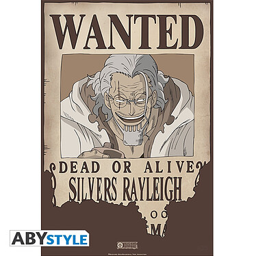 One Piece -  Poster Wanted Rayleigh (52 X 35 Cm)