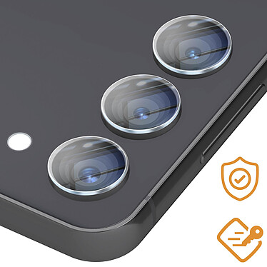 Avis Avizar Film Caméra pour Samsung Galaxy S23 FE Verre Trempé 9H Anti-traces Transparent