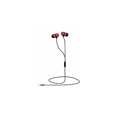 Blaupunkt - Ecouteur filaire avec microphone intégré - BLP4650-141 - Rouge