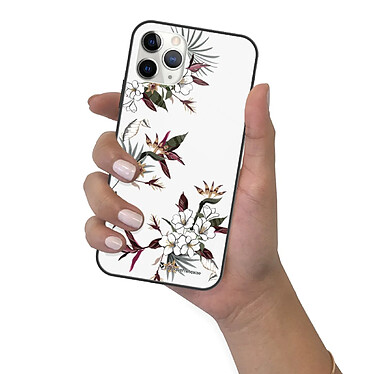 LaCoqueFrançaise Coque iPhone 12 Pro Max Coque Soft Touch Glossy Fleurs Sauvages Design pas cher