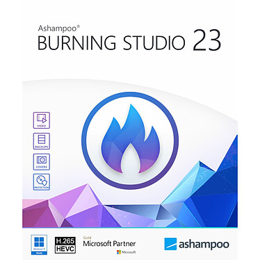 Ashampoo Burning Studio 23 - Licence perpétuelle - 1 poste - A télécharger
