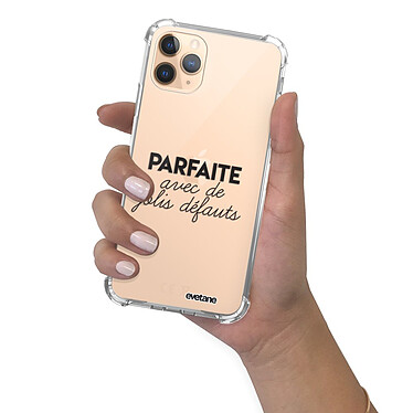 Evetane Coque iPhone 11 Pro Max anti-choc souple angles renforcés transparente Motif Parfaite Avec De Jolis Défauts pas cher