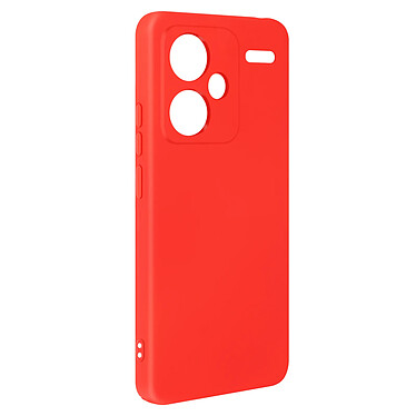 Avizar Coque pour Xiaomi Redmi Note 13 Pro Plus 5G Soft-touch Anti-traces Rouge