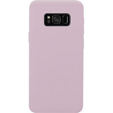 BigBen Connected Coque pour Galaxy S8 Rigide en Silicone Soft Touch Rose