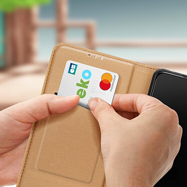 Acheter Avizar Housse pour Xiaomi Redmi Note 11 Pro 5G Cuir Véritable Clapet Porte-carte Support Vidéo  Camel