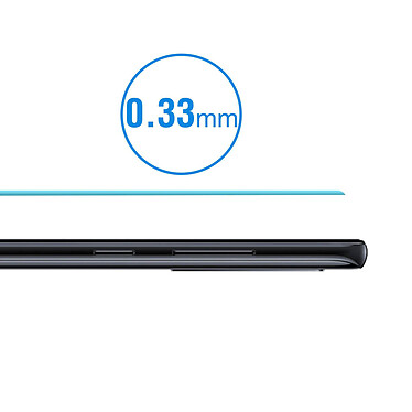 Avizar Film Samsung Galaxy A9 2018 Protection Ecran Verre trempé 9H 0.3mm Transparent pas cher