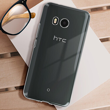 Avis Avizar Coque pour HTC U11 flexible fine et légère  Transparent
